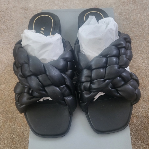 Nib vionic woven kalina black slides 6 - Picture 1 of 4